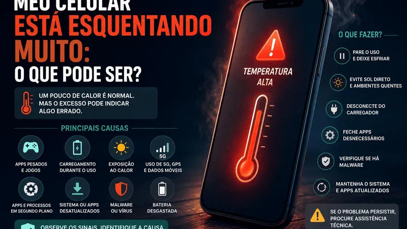 Mi celular se está calentando mucho: ¿qué puede ser?