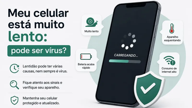 Mi celular está muy lento: ¿puede ser un virus?
