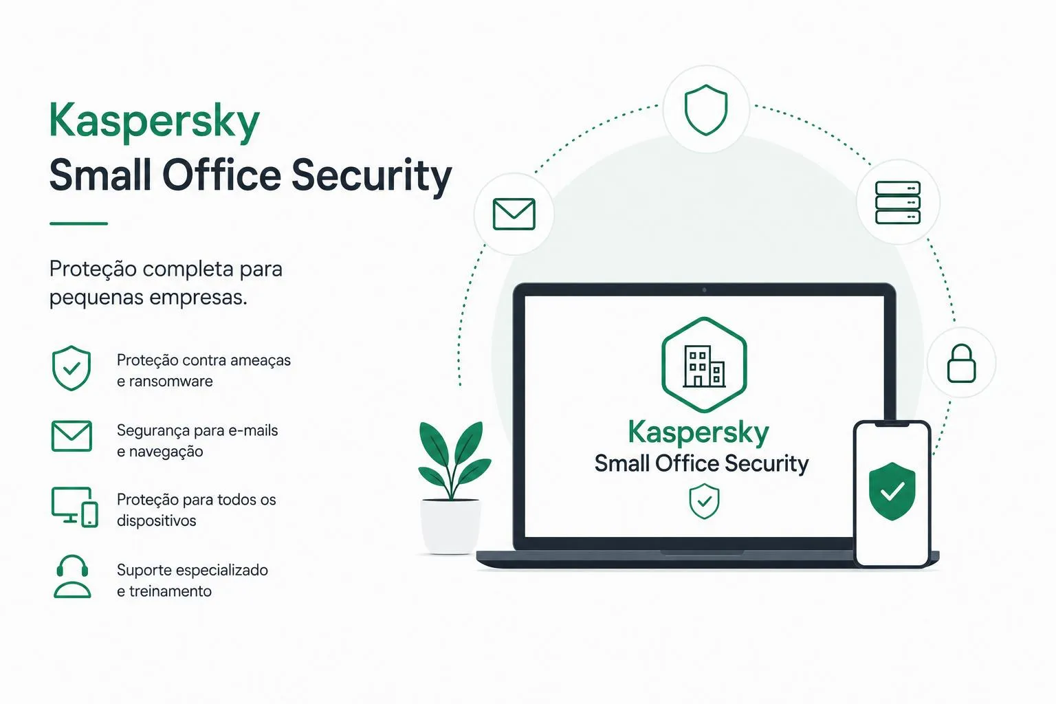 Comparação de softwares de segurança para pequenas empresas com foco em Kaspersky Small Office Security