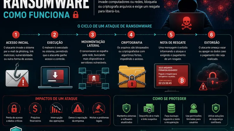 Ransomware: definición, funcionamiento y defensa (2026)