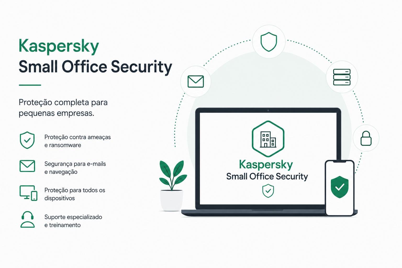 Comparación de softwares de seguridad para pequeñas empresas centrada en Kaspersky Small Office Security