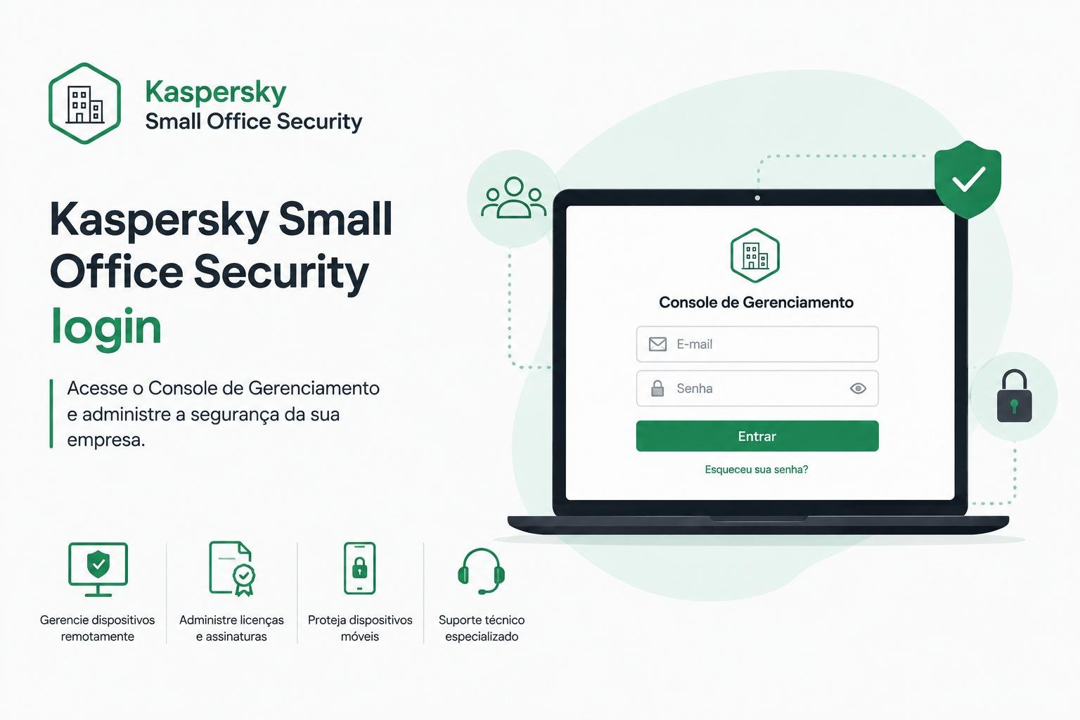 Consola de Administración de Kaspersky Small Office Security para administración centralizada