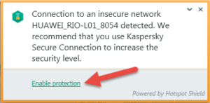Kaspersky Secure Conection